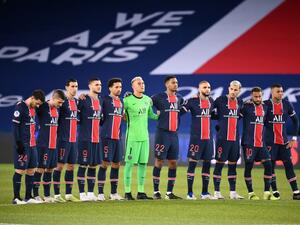 Paris Saint-Germain squad (Photo: AFP)