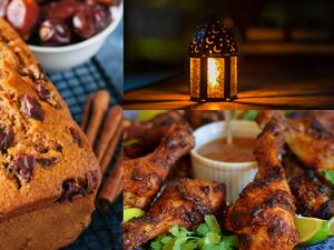أطباق رمضانية: دجاج تندوري كرسبي وحلو كيكة التمر بدون بيض