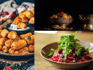 أطباق رمضانية: بطاطا كروكيت بالجبنة وسلطة الشمندر