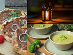 أطباق رمضانية: حساء البروكلي ومقبلات لحم بعجين