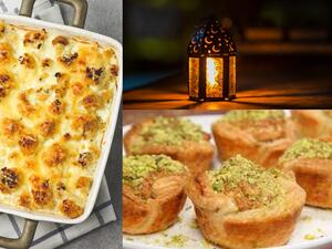 أطباق رمضانية: دجاج بالبشاميل وحلوى أكواب البسبوسة الشهية