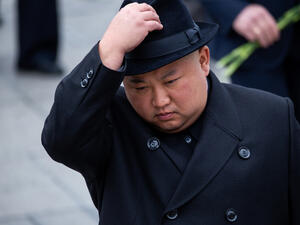 North Korean leader attends concert.