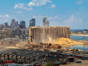 Foreign companies compete to rebuild the Beirut Port after the horrific blast.