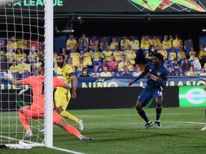 من مباراة الذهاب بين فياريال وآرسنال