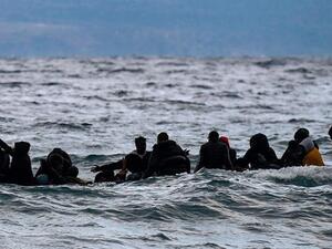 حرس السواحل الليبي ينقذ 172 مهاجرا غير نظامي شمالي مدينة الزاوية