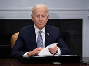  الرئيس الأمريكي جو بايدن 