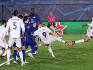 من لقاء الذهاب بين الفريقين