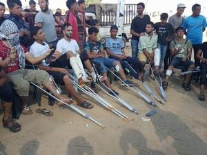 أطلق المستشفى حملة تبرع بالدم لتوفير كميات كافية لمختلف الزمر، لسد النقص الحاد جراء التطورات الأخيرة.