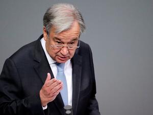 الأمين العام للأمم المتحدة أنطونيو غوتيريش