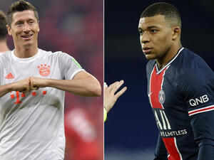 مبابي وليفاندوفسكي