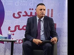  نقيب الصحفيين الفلسطينيين ناصر ابو بكر 