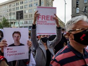opposition activist Roman Protasevich was arrested
