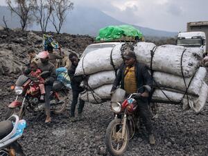 Nearly 416,000 people in DRC displaced due to volcanic eruption