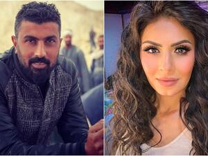 نجلاء بدر ومحمد سامي 