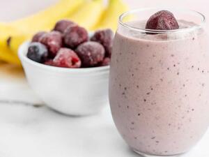 سموثي القرنبيط بنكهة الكرز