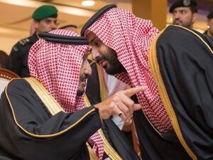 الملك سلمان وولي العهد الأمير محمد