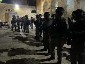 مواجهات اندلعت الليلة الماضية في القدس