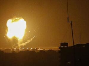 قصف اسرائيلي على غزة