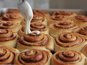 عجينة السينابون بالقرفة