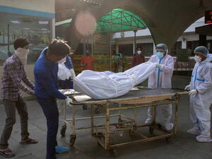 ارتفاع أعداد وفيات كورونا في الهند