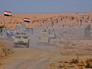 قوات عراقية على الحدود مع سوريا