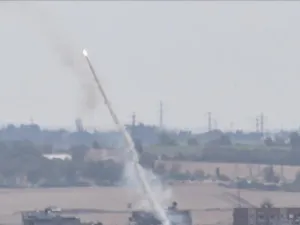 إطلاق صاروخ فلسطيني باتجاه مستوطنات غلاف غزة