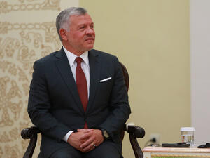 The King of Jordan calls on the international community to take action to stop the Israeli attacks