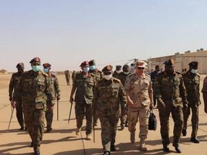 اختتام المناورات المشتركة بين الجيشين المصرى والسودانى "حماة النيل"