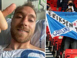 إريكسن يشكر الجميع على تحياتهم