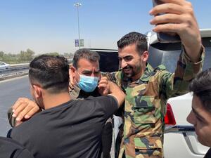 اعتقلت قوات الأمن العراقية مصلح في 26 مايو بموجب مذكرة من القضاء العراقي في إطار قانون مكافحة الإرهاب