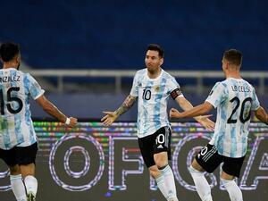 الأرجنتين تؤكد صدارتها للمجموعة