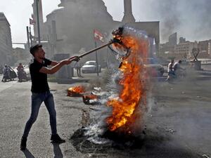 Protests turn violent in Lebanon as people clash with Security Forces in Tripoli and Sidon