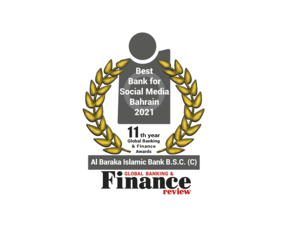 Al Baraka Islamic Bank Wins ‘Best Bank For Social Media Bahrain 2021’ Award For The Second Consecutive Year