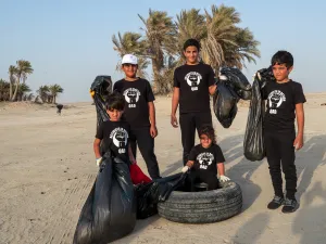طلاب مؤسسة قطر يسهمون في تعزيز نمط حياة مستدام