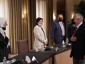 The King emphasized the importance of having everyone represented on the dialogue table to work together on reform for the best interest of the country. 