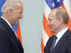 الرئيسان فلاديمير بوتين وجو بايدن