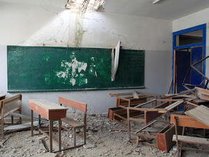 مدرسة في قطاع غزة