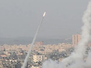 إطلاق صواريخ من قطاع غزة