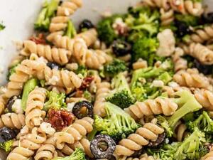 سلطة باستا وبروكلي