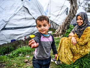 Refugee camp 