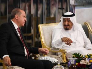 الرئيس التركي يهاتف العاهل السعودي