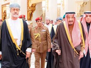 الملك سلمان والسلطان هيثم