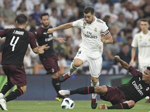 من مواجهة سابقة بين ريال وميلان