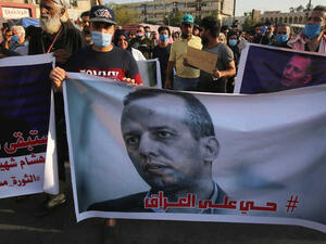 Murderer of Hisham al-Hashemi was arrested.