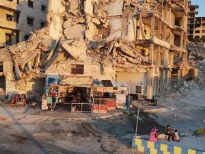 one kid died, 2 others injured in Syria's Assad regime attack on Idlib.