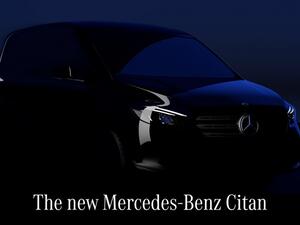 مرسيدس تشوق لسيارة فان Citan الصغيرة