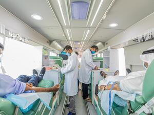  Sharjah Media City Brings Community  Together in Blood Donation Campaign