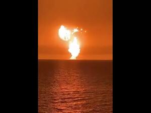 Huge explosion rips through oil and gas field