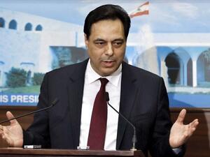 Lebanon’s caretaker Prime Minister Hassan Diab 