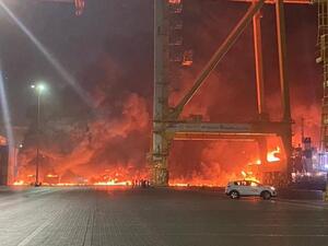 Loud explosion heard in Dubai